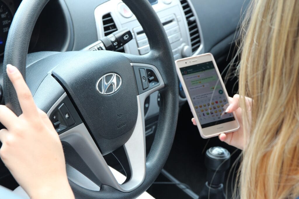 Distracciones al volante